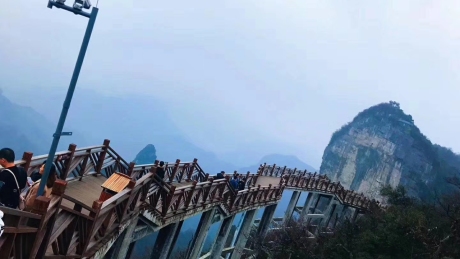 玻璃栈道
