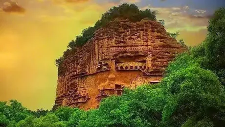 麦积山